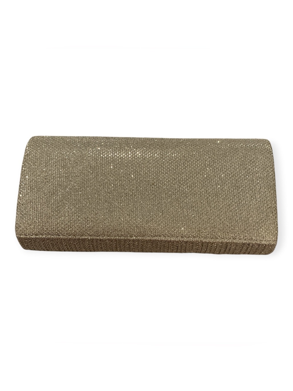 Silver Glitter Evening Clutch Handbag